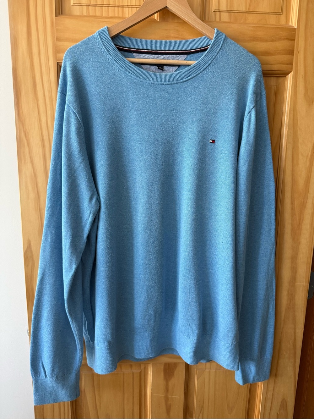 Tommy Hilfiger Light Blue Crewneck Sweater